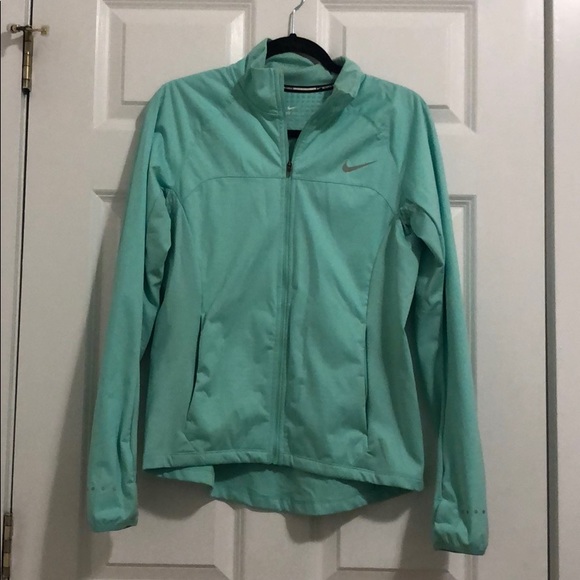 Nike Jackets \u0026 Coats | Mint Green Nike Shield Running Jacket | Color: Green | Size: M | Hayley_Kern's Closet